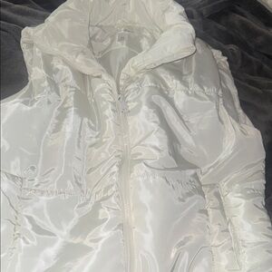 Just Be Glossy Ivory Vest